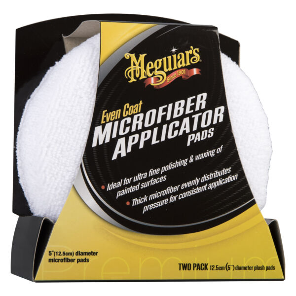Meguiar’s® Even-Coat Mikrofaser Auftragschwamm 2er-Pack