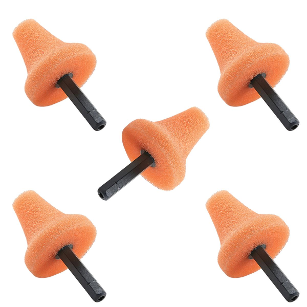 Flex Kegel Polierschwamm PK-O 35 HEX 5 Stück orange