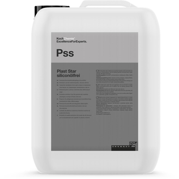 Koch Chemie Pss Plast Star siliconölfrei Kunststoff-Pflege 10l