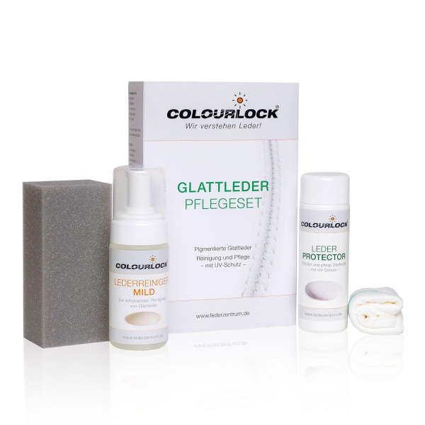 Colourlock Glattleder Pflegeset mild mit Protector
