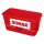 Sonax Eimer rechteckig 12 Liter rot mit Logo