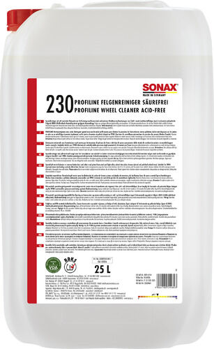 Sonax Profiline FelgenReiniger säurefrei 25L