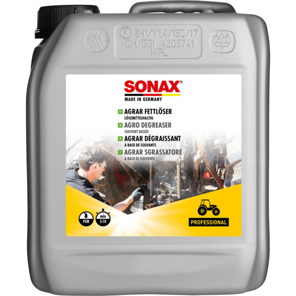 Sonax Agrar Fettlöser lösemittelhaltig 5L
