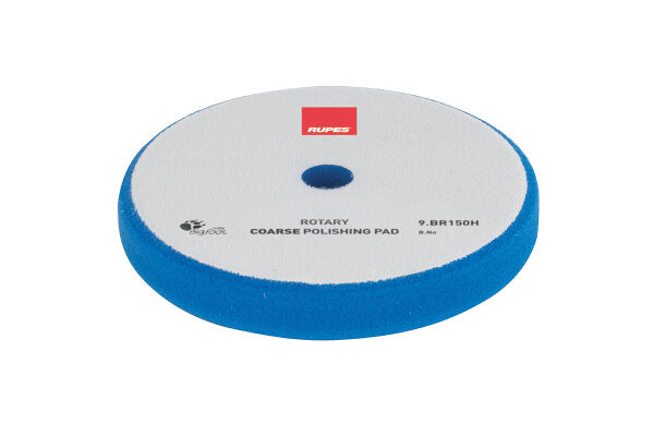 Rupes BigFoot Polierschwamm/-Pad dünn Mille Coarse Blau 130/140