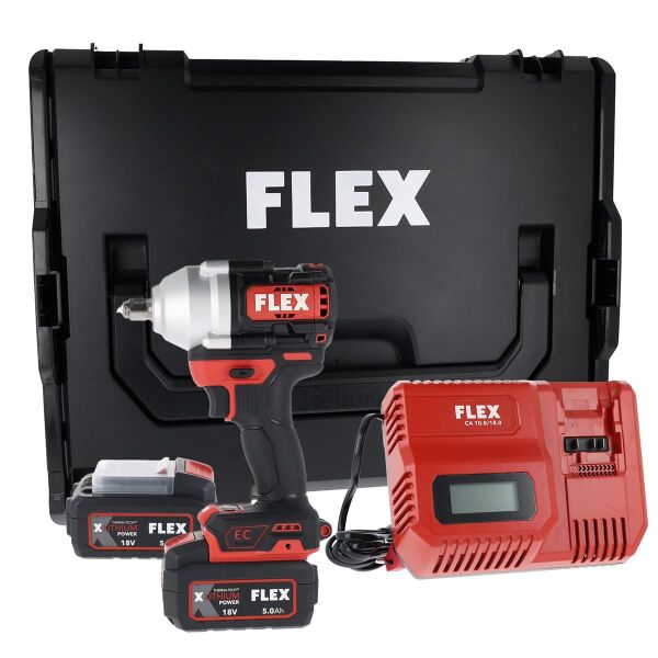 Akku-Schlagschrauber 18,0 V IW 1/2" 750 18.0-EC/5.0 Set