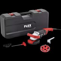 Kraftvoller 1750 Watt Sanierungsschleifer für randnahes Schleifen, 125 mm LD 18-7 125 R, Kit TH-Jet