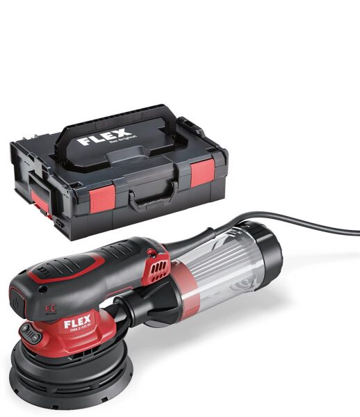 Kompakter Exzenterschleifer mit Drehzahlregelung, 125 mm ORE 2-125 EC Set