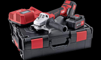 Akku-Winkelschleifer mit variabler Drehzahl und Bremse 18,0 V, 125 mm LBE 125 18.0-EC C