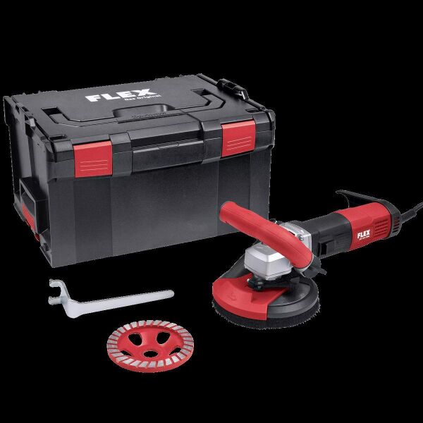 Sanierungsschleifer mit variabler Drehzahl für randnahes, staubfreies Schleifen, 125 mm LDE 16-8 125 R, Kit Turbo-Jet II