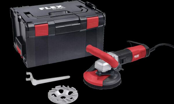 Sanierungsschleifer mit variabler Drehzahl für randnahes, staubfreies Schleifen, 125 mm LDE 16-8 125 R, Kit TH-Jet