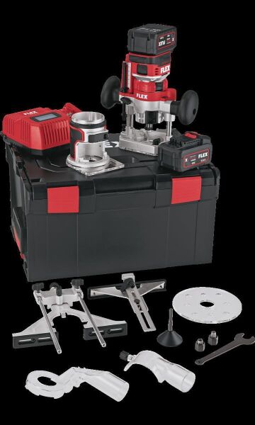 Akku Kanten- und Oberfräse 18 V CER 18.0-EC/5.0 Set