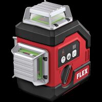 360° Kreuzlinien-Laser mit Empfängermodus ALC 3/360-G/R 12 Set