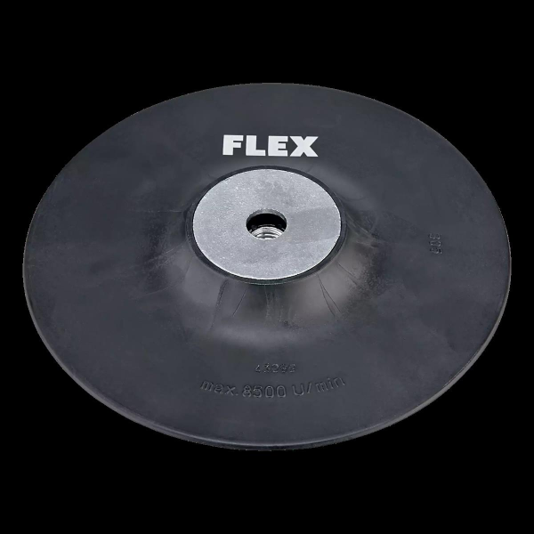 Elastic support plate with clamping nut M 14