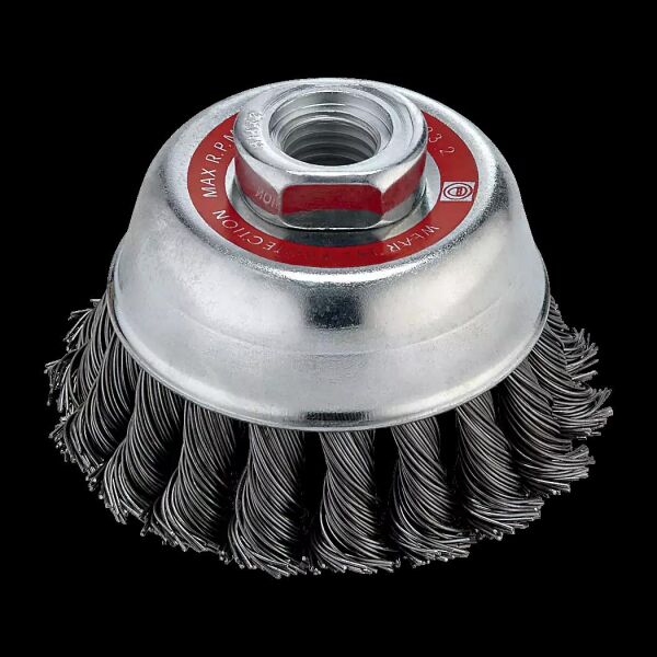 Topfbürste, Stahldraht 0,5 mm BO-ST D65 0,5/Z M14