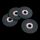 Compact grinding disc