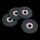 Compact grinding disc