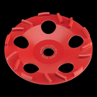 Screed-Jet diamond grinding disc