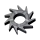 TC scouring discs, flat