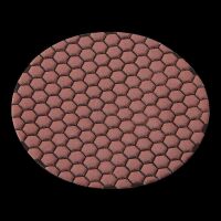 Diamond sanding pad