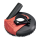 Extraction hood with pivoting edge segment