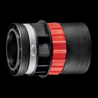 Threaded ring clip with auxiliary air control