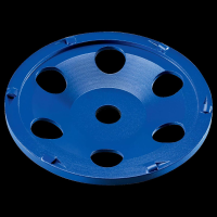 PKD-Schleifteller PKD-Jet 6-Cut D150 22,2