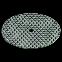 Diamond sanding pad
