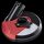 Extraction hood with pivoting edge segment