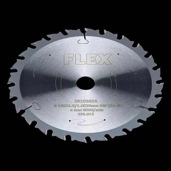 Standard Kreissägeblatt mit Wechselzahn D165x1,6/1,0x20 HM Z=24 WZ