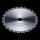 Standard circular saw blade with alternating teeth