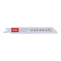 Reciprocating saw blades for metal and sheet material