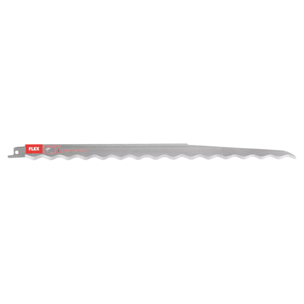 Reciprocating saw blade for insulation material