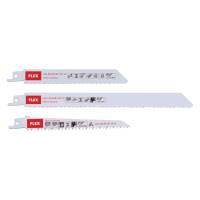 Reciprocating saw blades assortment for plastic/wood/metal