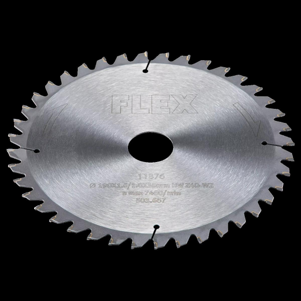 Standard Sägeblatt D190x1,6/1,0x30 HW Z40/5° WZ