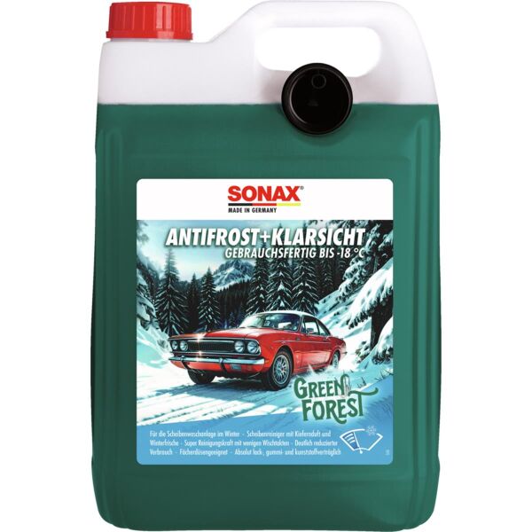 SONAX AntiFrost+KlarSicht bis -18 °C Green Forest 5L