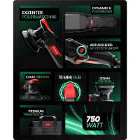 Menzerna Poliermaschinen Set 1 MZ-XR